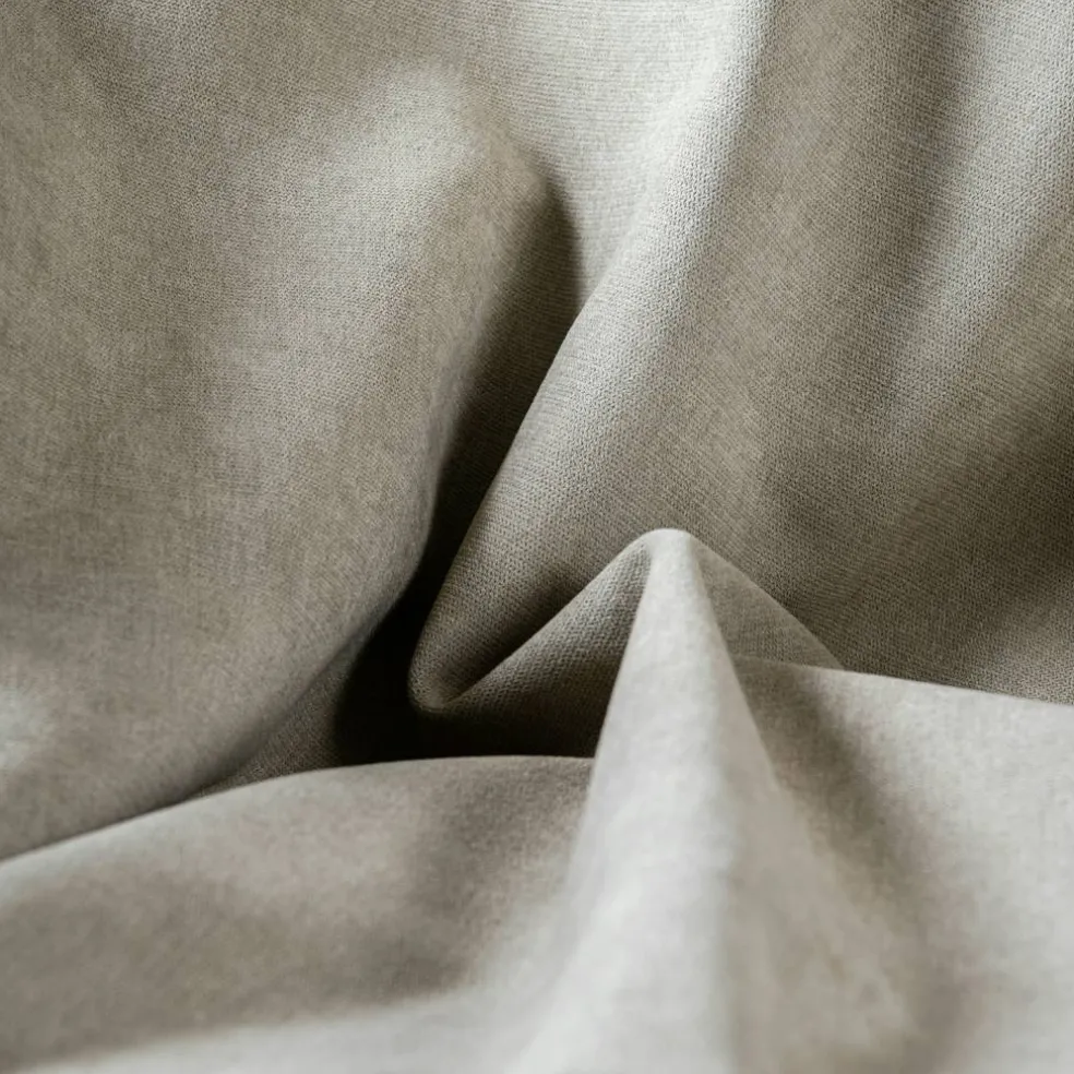 Grand 4-Sitssoffa Divan Höger öppet avslut Minetyg, Sandshell Beige