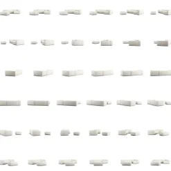 Grand 4-Sitssoffa Divan Höger öppet avslut Med Fotpall Bouclétyg, Steam White