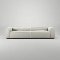 Grand 4-Sitssoffa Minetyg, Moon White
