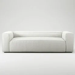 Grand 2-Sitssoffa Minetyg, Moon White