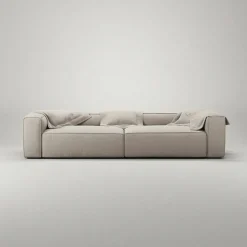 Grand 4-Sitssoffa Minetyg, Sandshell Beige