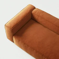 Grand 3-Sitssoffa Sammet, Copper Glow