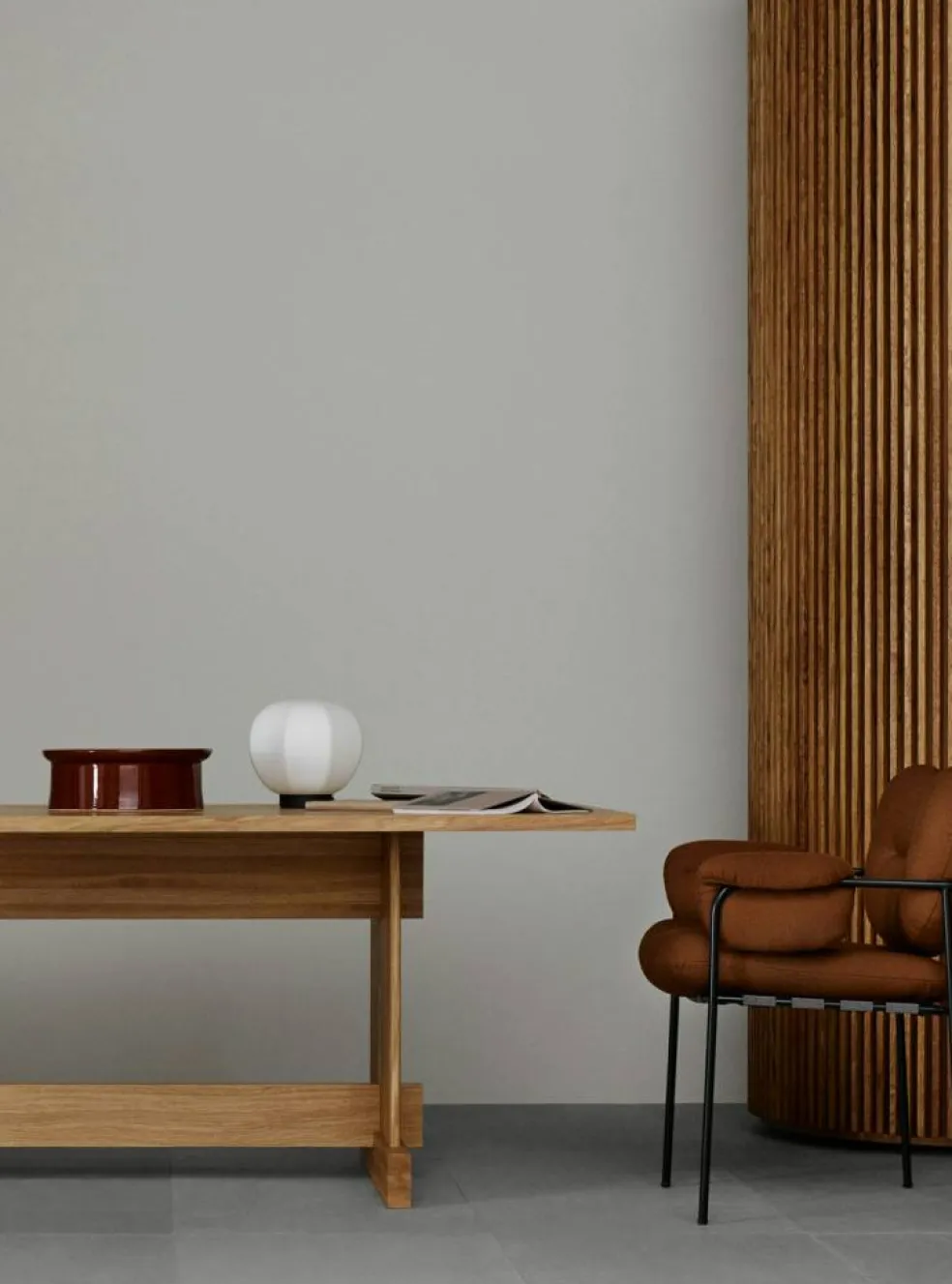 Grande Matbord L: 270 cm, Mattlackad Ek