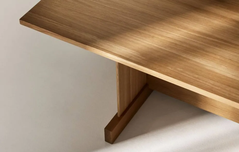 Grande Matbord L: 270 cm, Mattlackad Valnöt