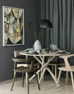 Hector 120 Matbord, Ljus Ek