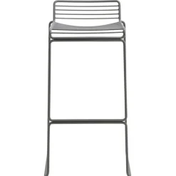 Hee Barstol Låg, Asphalt Grey