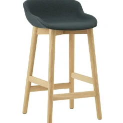 Hyg Barstol 65 cm, Mörkgrå / Ek