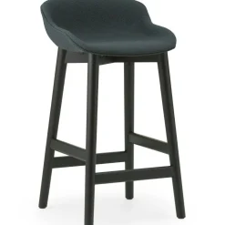 Hyg Barstol 75 cm, Mörkgrå / Svart Ek