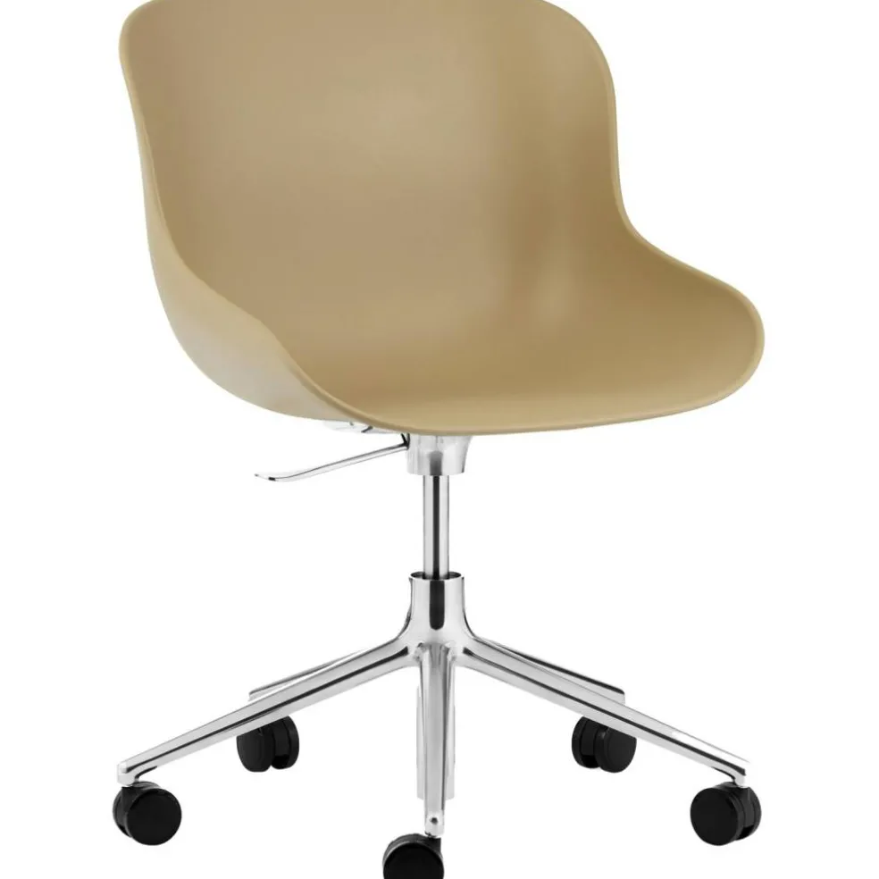 Hyg Snurrstol 5W, Aluminium/Sand