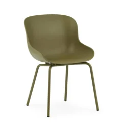 Hyg Stol Stål, Olive