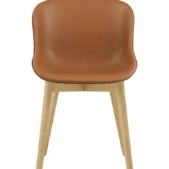 Hyg Stol, Brandy Läder / Ek