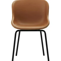 Hyg Stol, Brandy Läder / Svart