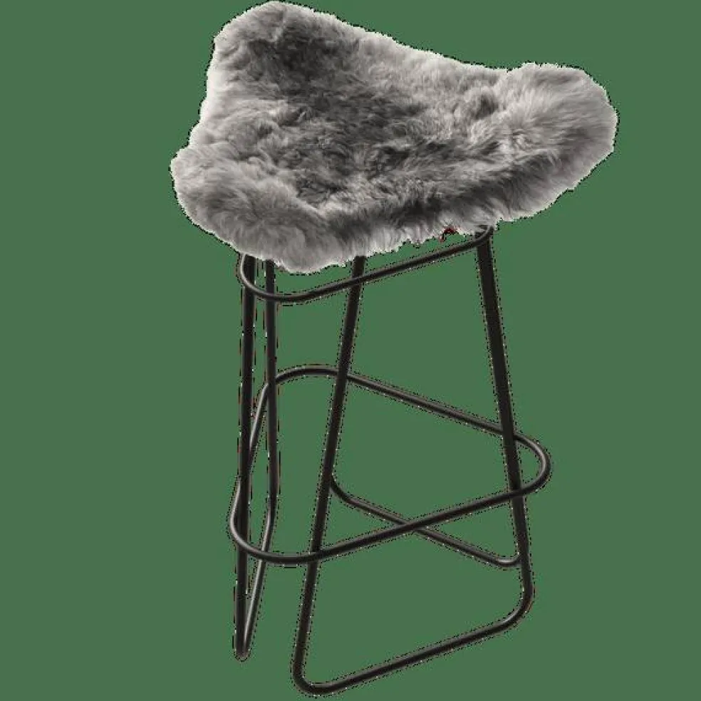 Iceland Barpall 65 cm, Svart / Shorn Grey