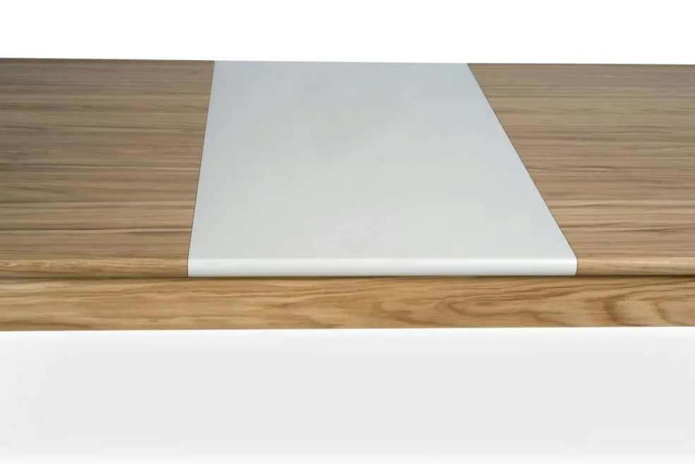 Iläggsskiva Till Höllviken Matbord, Lackad Mdf / Sand