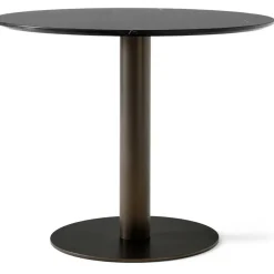 In Between SK11 Bord 90cm, Svart Marmor / Bronsad