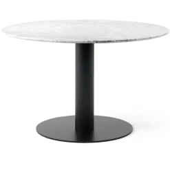 In Between SK12 Bord 120cm, Vit Marmor / Svart