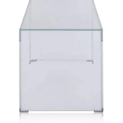 Invisible Sidobord, 40 cm, Kristall