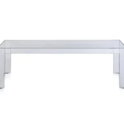 Invisible Sidobord, 40 cm, Kristall