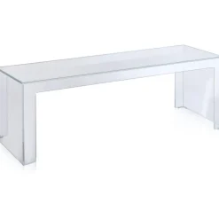 Invisible Sidobord, 40 cm, Kristall
