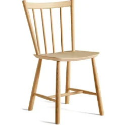 J41 Stol, Lacquered Oak