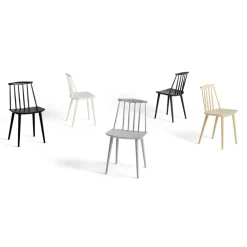 J77 Stol Vattenbaserad Lack, Vit