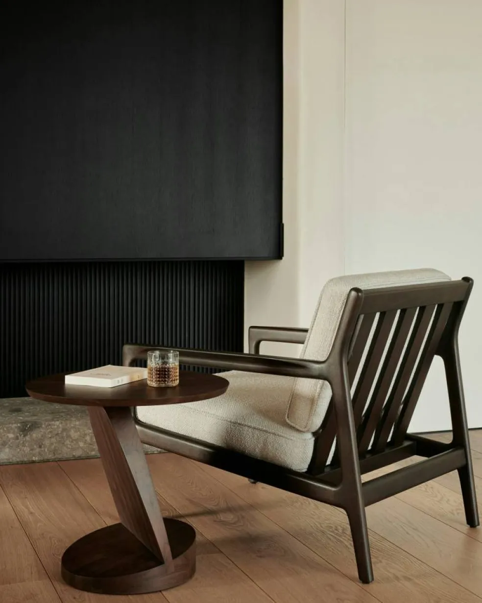 Jack Loungefåtölj, Mahogny / Ivory
