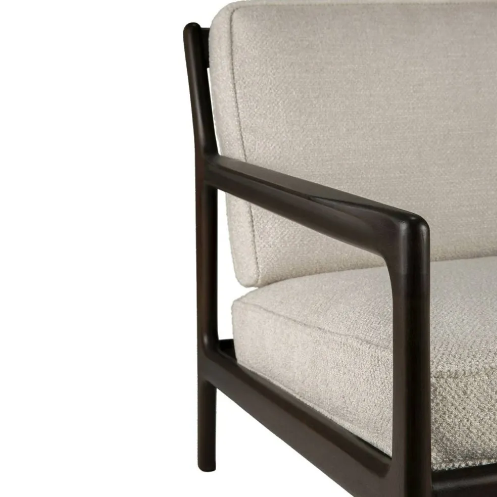 Jack Loungefåtölj, Mahogny / Ivory