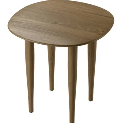 Jari Soffbord Ø60 cm, Rökt Ek