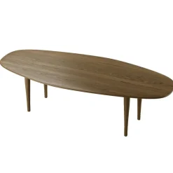 Jari Soffbord Oval 130 cm, Rökt Ek
