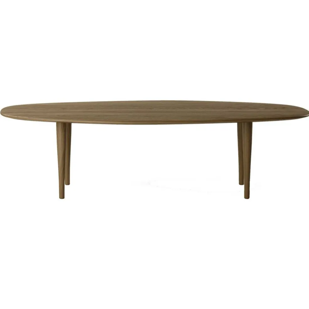 Jari Soffbord Oval 180 cm, Rökt Ek