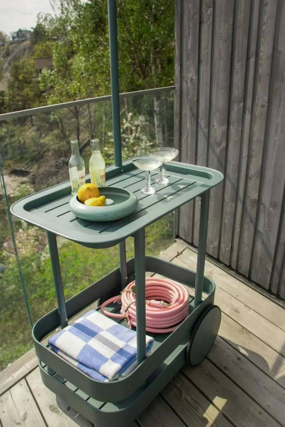 Jolly Trolley Serveringsvagn, Dark Sage