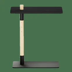 Justerbart Sidobord Svart Natt