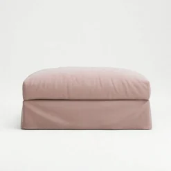 Klädsel Till Le Grand Air Fotpall Linne, Tender Blush