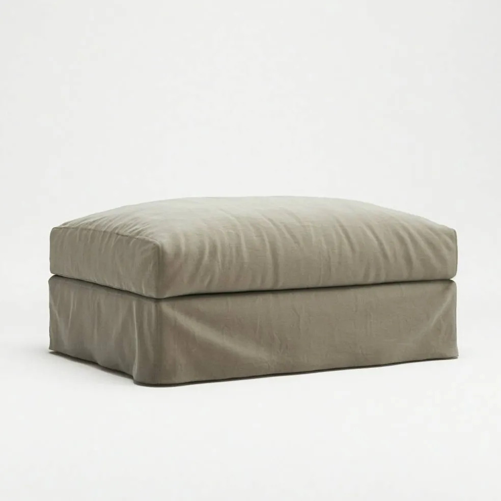 Klädsel Till Le Grand Air Fotpall Linne, Savage Linen