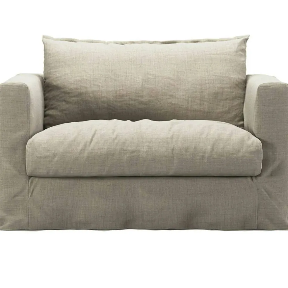 Klädsel Till Le Grand Air Nou Love Seat Linne, Natural Blonde