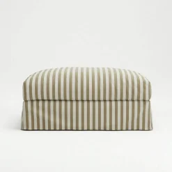 Klädsel Till Le Grand Air Fotpall Linne, Gentle Ribbon
