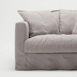 Klädsel Till Le Grand Air Love Seat Linne, Misty Grey