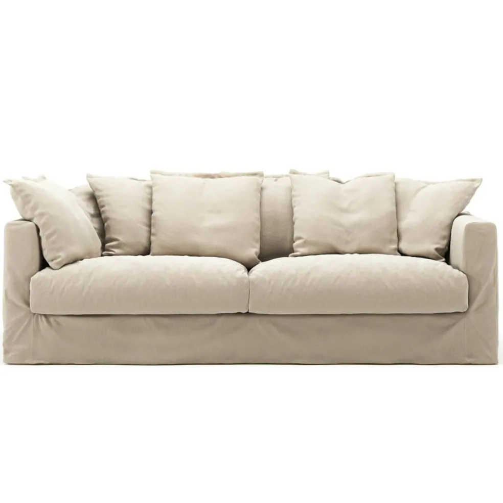 Klädsel Till Le Grand Air 3-sitssoffa Bomull, Beige