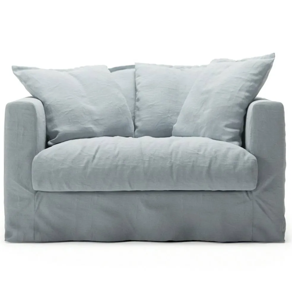 Klädsel Till Le Grand Air Love Seat Linne, Nordic Sky