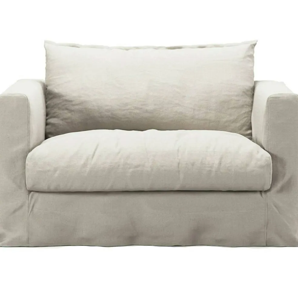 Klädsel Till Le Grand Air Nou Love Seat Linne, Creamy White