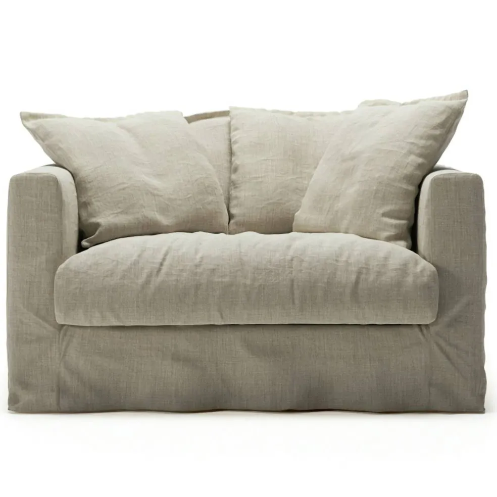 Klädsel Till Le Grand Air Love Seat Linne, Natural Blonde