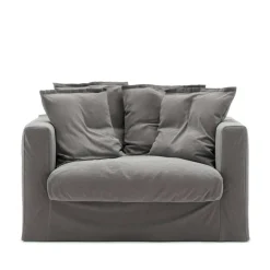Klädsel Till Le Grand Air Love Seat Bomull, Grå