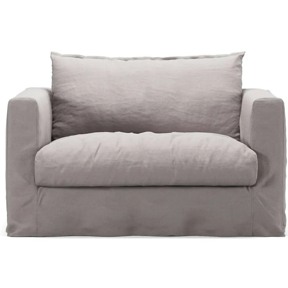 Klädsel Till Le Grand Air Nou Love Seat Linne, Misty Grey