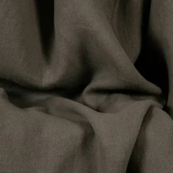 Klädsel Till Le Grand Air 3-sitssoffa Linne Divan Höger, Smokey Granite