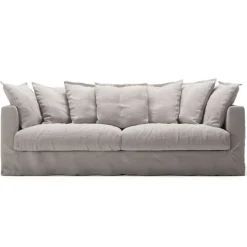 Klädsel Till Le Grand Air 3-sitssoffa Linne, Misty Grey