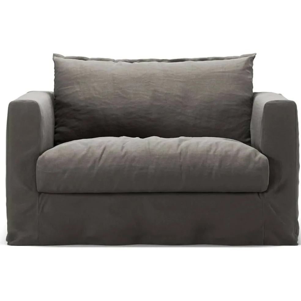 Klädsel Till Le Grand Air Nou Love Seat Linne, Smokey Granite