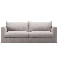 Klädsel Till Le Grand Air Nou 3-sitssoffa Linne, Misty Grey