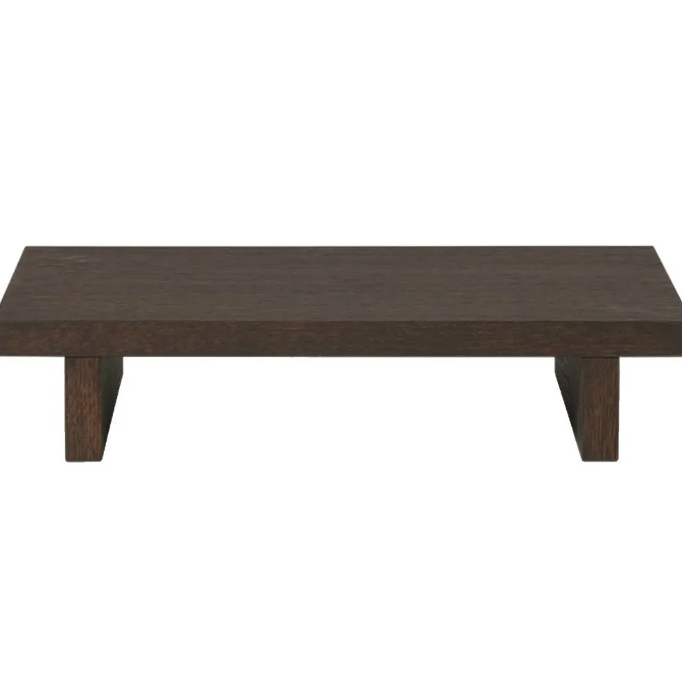 Kona Low Sidobord 49 x 10 x 33,5 cm, Dark Stained