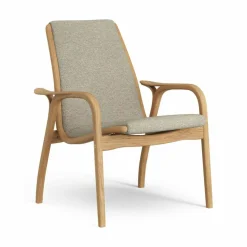 Laminett Fåtölj Tyg, Oljad Ek / Sand