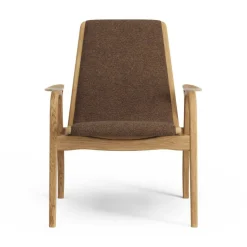 Laminett Fåtölj Tyg, Oljad Ek / Rost